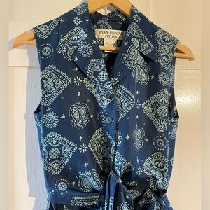 VTG Evan Picone silk cutout dress, 4P